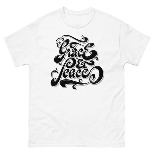 Grace & Peace White Tee